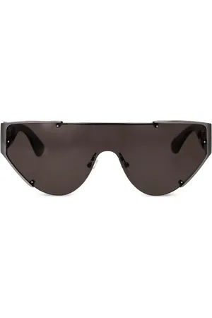 Alexander McQueen AMQ the grip solbriller med skjold-stel