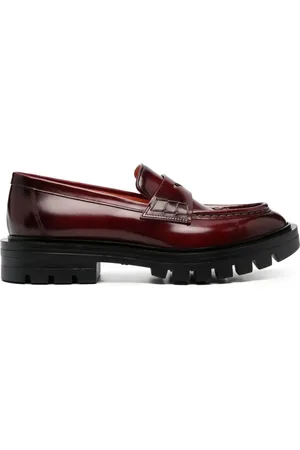 santoni Penny-loafers i læder