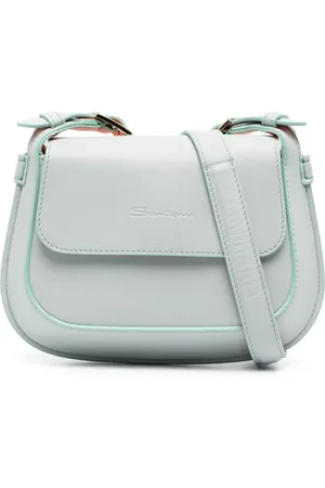 santoni Crossbody-taske med præget logo