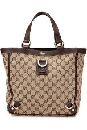 Gucci GG Abbey D-Ring tote i kanvas fra 2000-2015