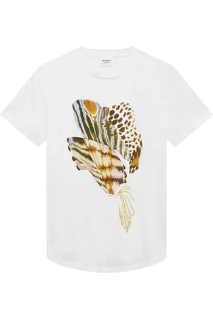 Marant Etoile Edwige T-shirt med grafisk tryk