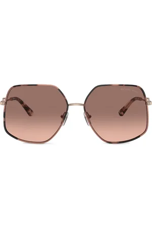 Michael Kors Empire Butterfly solbriller med geometrisk stel