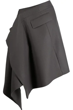SACAI Asymmetrisk skræddersyet midi-nederdel