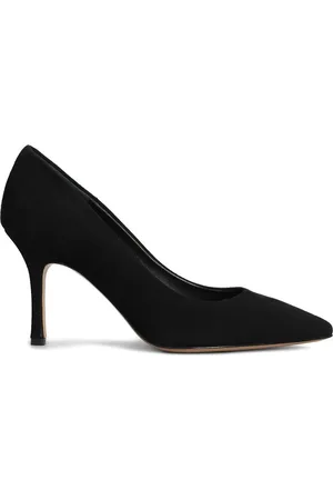 The Seller Pumps in black suede