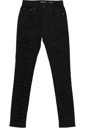 Saint Laurent Jeans med zebratryk