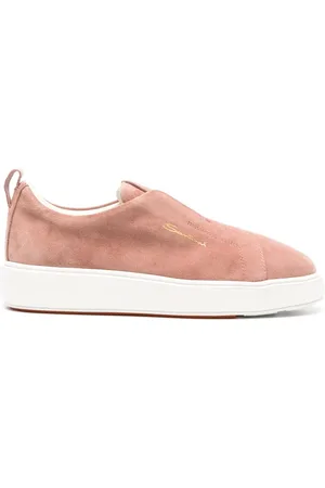 santoni Slip-on sneakers med præget logo