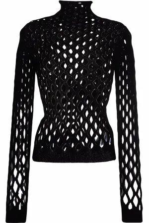 VALENTINO GARAVANI Strikket top i net