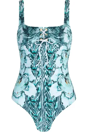 TEMPERLEY LONDON Liana badedragt med blomstret tryk