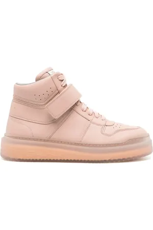 santoni High-top Sneak-Air sneakers i læder