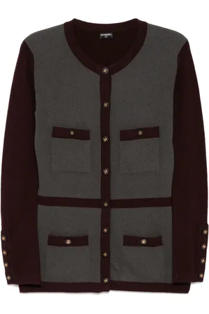 CHANEL Cardigan med rund hals fra 1990-00