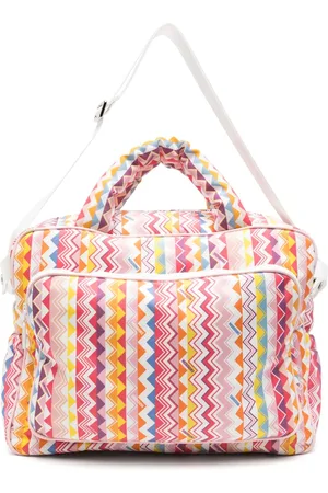 Missoni Zigzagvævet pusletaske