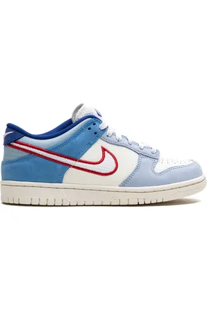 Nike Dunk Low Armory Blue/Red Mesh sneakers
