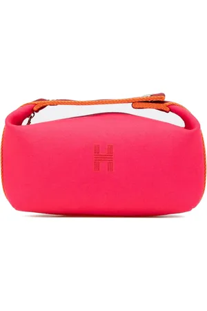 Hermès 2020-2024 Small Toile Bride A Brac vanity bag