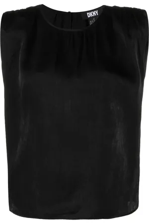 DKNY ærmeløs tanktop med rund hals