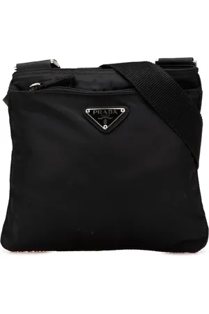 Prada Tessuto Zip Top crossbody-taske fra 2000-2013