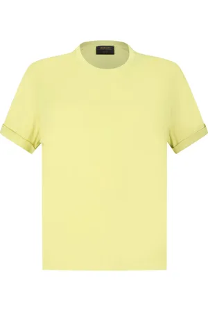 Gran Sasso T-shirt med opsmøgede ærmer