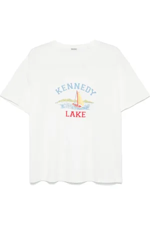 BODE T-shirt med Kennedy Lake-tryk