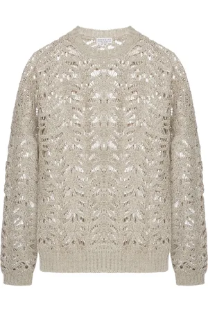 Brunello Cucinelli Sweater med rund hals