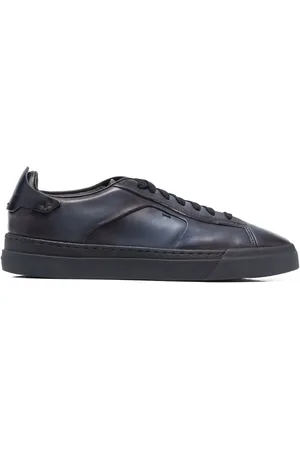 santoni Low-top lædersneakers