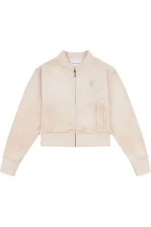 Juicy Couture Sweatshirt med rhinsten og lynlås