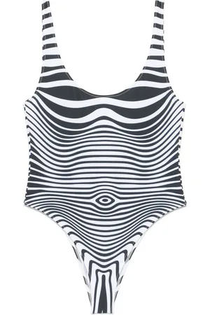 Jean Paul Gaultier Marinière Body Morphing badedragt