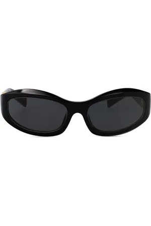 Miu Miu Solbriller med shield-stel