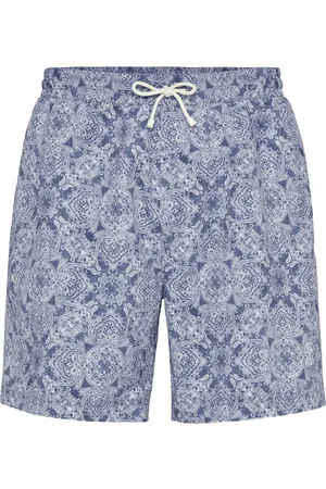 Brunello Cucinelli Badeshorts med mønster