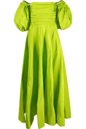 VALENTINO GARAVANI Lang kjole med off-shoulder-snit