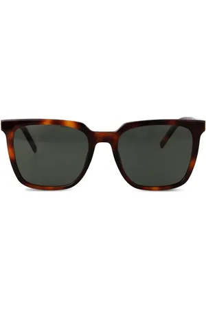 Saint Laurent Solbriller med skildpaddeeffekt