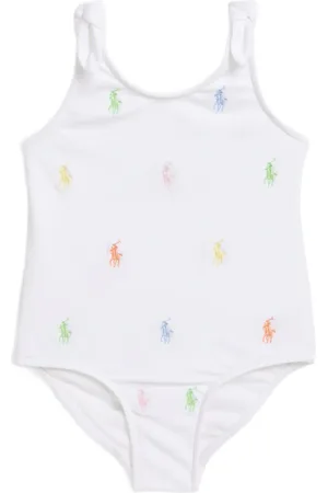 Ralph Lauren Badedragt med Polo Pony-broderi