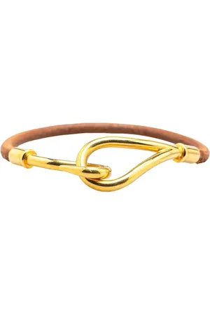 Hermès Læderarmbånd med stor hægtelukning fra 2000-2024