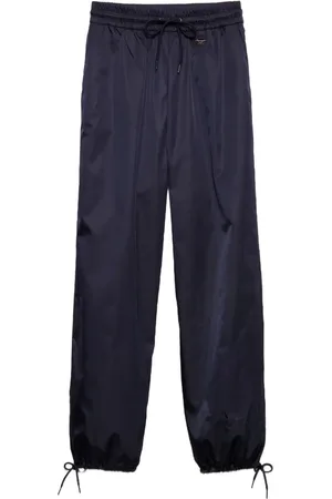 Prada Re-Nylon joggingbukser med snoretræk