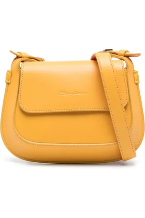 santoni Crossbody-taske med præget logo