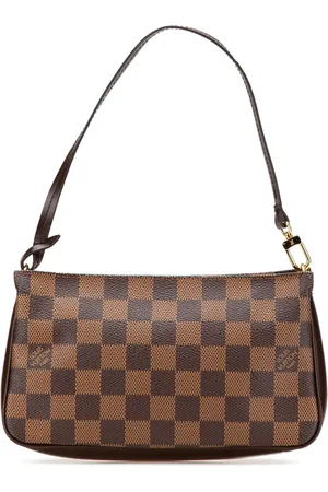 LOUIS VUITTON Damier Ebène Bastille skuldertaske fra 2000-2010