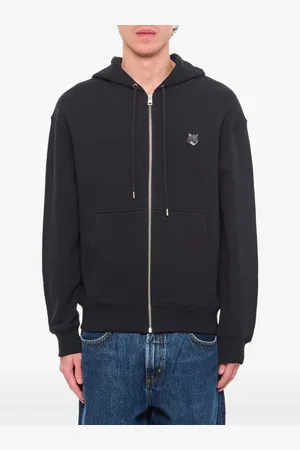 Maison Kitsuné Hættetrøje med Bold Fox Head-mærke