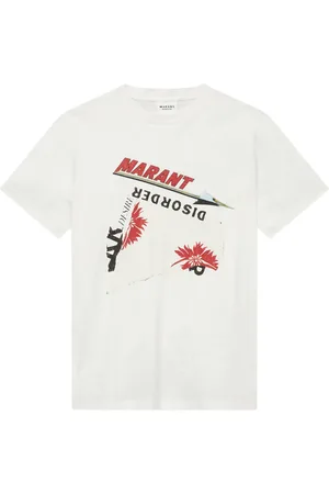 Marant Etoile Zoeline T-shirt med logotryk