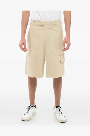 Alexander McQueen Skræddersyede shorts med flaplommer
