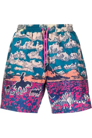 ICECREAM Cloud World badeshorts med snoretræk