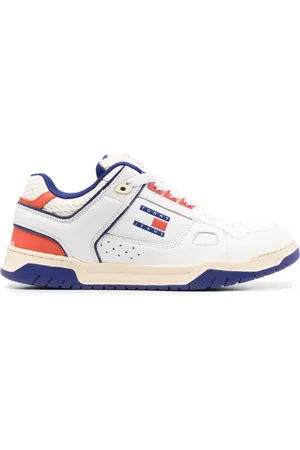 Tommy Hilfiger Lædersneakers med logotryk