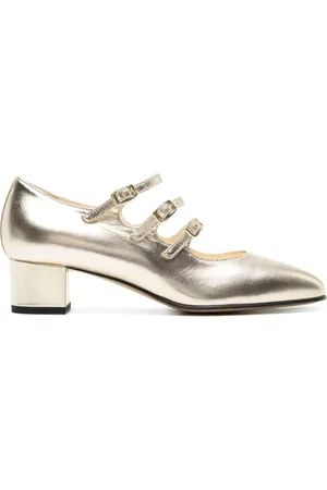 Carel Kina 40mm pumps i imiteret læder