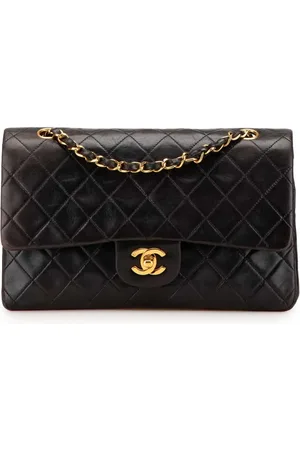 CHANEL Mellemstor Double Flap skuldertaske fra 1994-1996