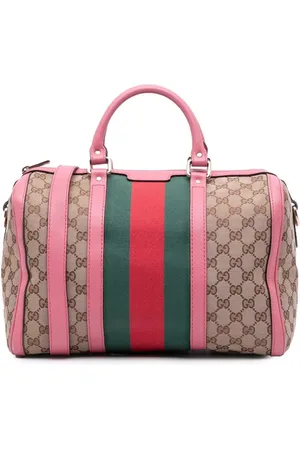 Gucci Web Joy Boston satchel-taske i GG-kanvas fra 2016-2024