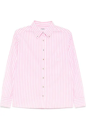 CHANEL Stribet skjorte fra 1990-00