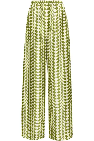 Oscar de la Renta Geo silkebukser