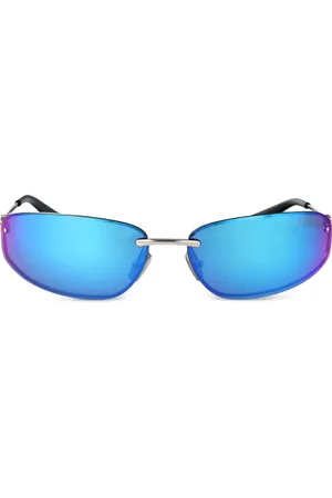 Miu Miu Solbriller med shield-stel