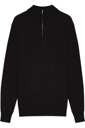 NN.07 Pullover med lynlås-krave