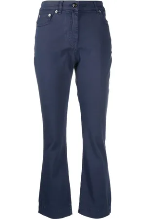 SEMICOUTURE Cropped Frederick jeans med svaj