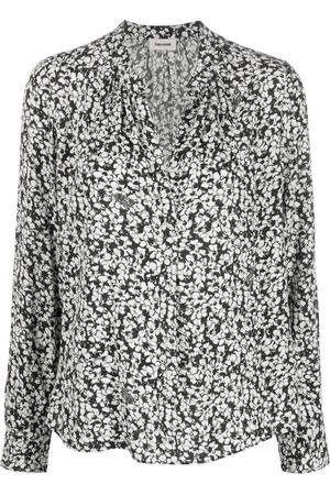 Zadig & Voltaire Bluse med blomstertryk