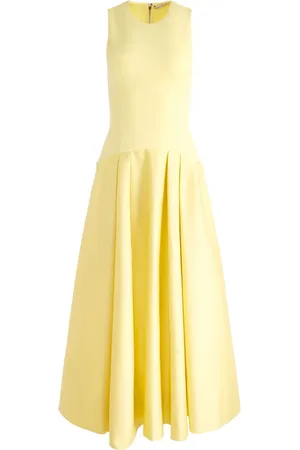 ALICE+OLIVIA Mellemlang Adley kjole