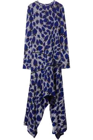 Burberry Jacquard-kjole med jordbær